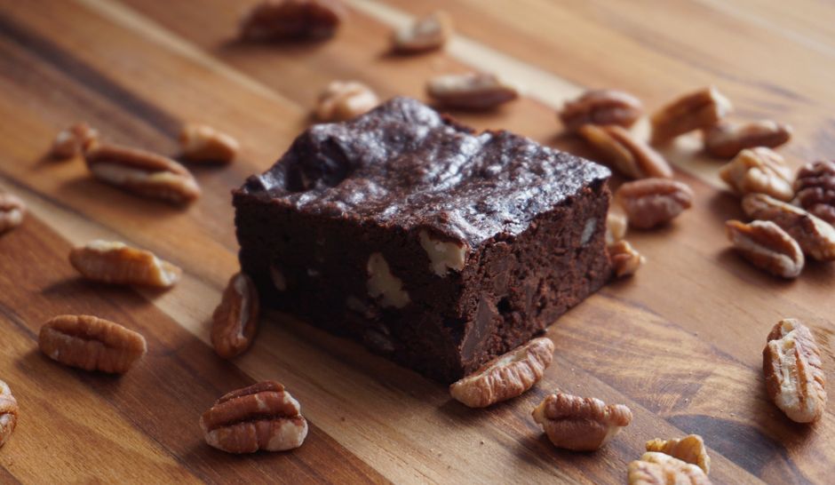 Brownie fondant : le bon équilibre chocolat/noix